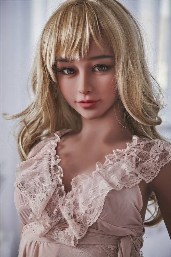EU Warehouse 148+120 Realistic Medium Breast Female Sex Dolls For Men With Wheat Skin Color Standing Feet Sexy Love Doll Online Sale