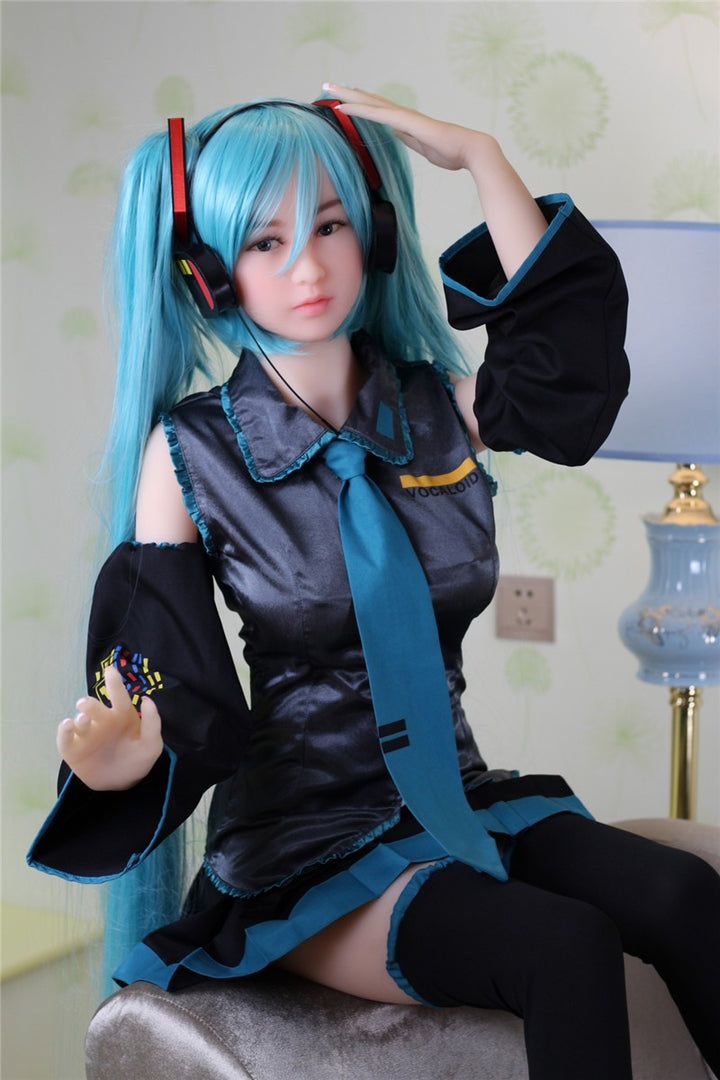 Hatsune Miku Cosplay Sex Doll 165cm Realistic Sexy Dolls JD Lover Sex Doll Hatsune Miku Cosplay Sex Doll 165cm Realistic Sexy Dolls JD Lover Sex Doll