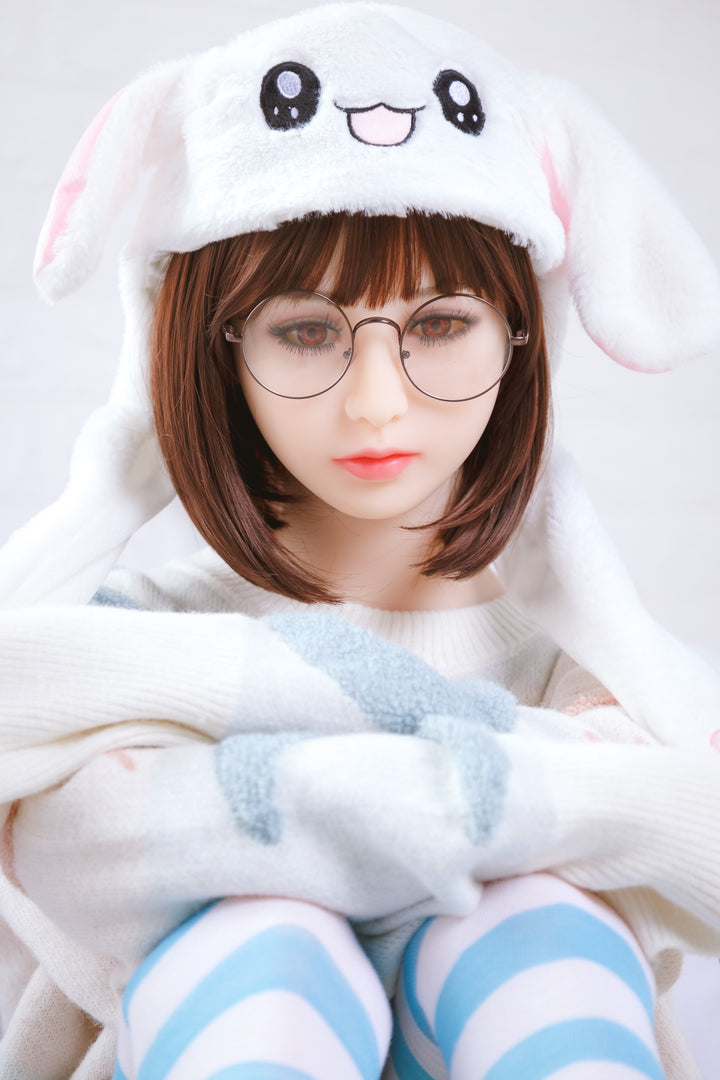 158 89 158cm Cute Asian Girl Sex Doll Red Eyes Jelly Breast Young Woma Jd Lover Sex Doll 