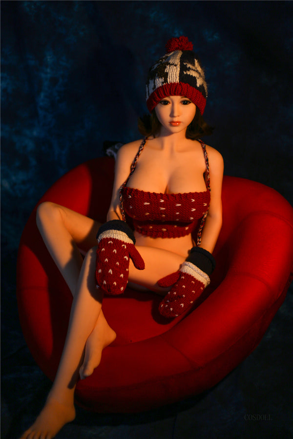 148-18 gadis asia Vietnam Thailand Youny Lady Model anak patung seks payudara besar